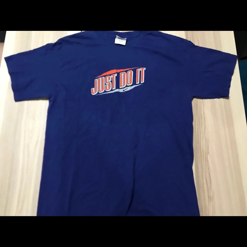 Vintage 90s‎ Nike Block Just Do It Shirt Size M
